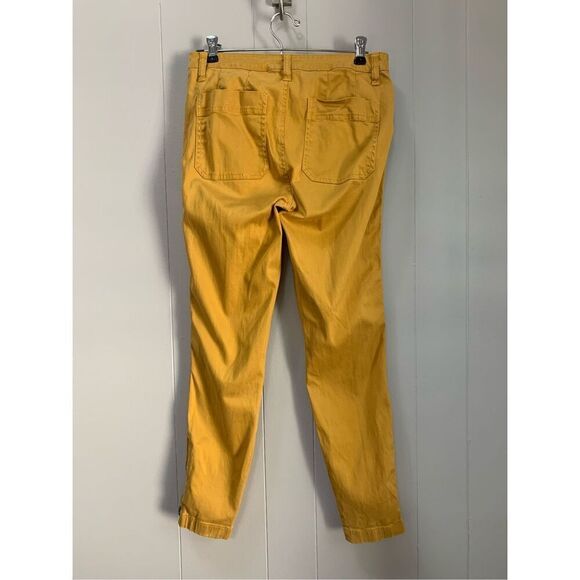 J. Crew Skinny Stretch Cargo Pant With Zippers Rusted Amber 28 - Picture 3 of 9